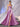 Sheer Bodice Boned Hot Fix A-Line Prom Dress - Lilac