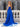 Sparkly Bodice Strapless Satin Long Mermaid Prom Dress with Slit in Royal Blue