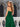 Sparkly Bodice Strapless Satin Long Mermaid Prom Dress with Slit in Emerald Green