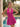 Fuchsia Homecoming Dress