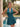 Peacock Blue Homecoming Dress