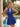 Royal Blue Homecoming Dress