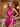 Backless Metallic Halter Pleated Flare A-Line Homecoming Dress