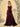 Waist Bow Spaghetti Strap A-Line Bridesmaid Dress - Burgundy