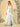 Waist Bow Spaghetti Strap A-Line Bridesmaid Dress - Ivory