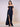 Off Shoulder Bodice Drop Waist Satin Bridesmaid Dress With Split - Navy Blue
