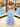 3D Flowers Hand Beading Spaghetti Shoulder Straps Ball Gown Long Prom Dress - Baby Blue
