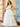 Lace Embroidery Illusion Ball Gown Prom Dress - White