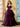 Lace Embroidery Illusion Ball Gown Prom Dress - Grape