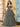 Lace Embroidery Illusion Ball Gown Prom Dress - Grey