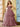 Lace Embroidery Illusion Ball Gown Prom Dress - Dusty Rose