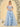 Off Shoulder Deep V-Neck A-Line Evening Dress With Ruffle - Baby Blue