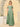 Chiffon Off Shoulder Belt Sheath Bridesmaid Dress - Sage Green