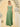 Spaghetti Strap Chiffon Hang Neck Bridesmaid Dress - Sage Green