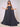 Strapless Chiffon Bridesmaid Dress With Drop Train - Stormy Blue