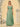 Sweetheart Bust Ruched Ruffle Sleeve Chiffon Bridesmaid Dress - Sage Green