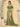Lace Off Shoulder Sweetheart Satin Bridesmaid Dress With Split-Sage Green