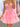 Layered Illusion Floral Embroidery Sweetheart Mini Prom Dress - Blush Pink