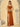 Sweetheart Split Pleated Acetate Satin Bridesmaid Dress With Criss Cross-Burnt Orange