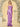 Square Spaghetti Strap Satin Sheath Bridesmaid Dress Zipper Back - Lilac