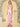 Square Spaghetti Strap Satin Sheath Bridesmaid Dress Zipper Back - Pink