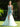 Sparkly Sequin Evening Dress with Lace Up Back - Blue