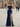 Hot Fix Crystal Ruched Bust Spaghetti Shoulder Straps Mermaid Long Prom Dress With Slit - Royal Blue