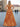Ruched Bust Illusion Bodice Layered Ruffle Hem Long Ball Gown Prom Dress With Slit in Orange
