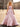 Ruched Bust Illusion Bodice Layered Ruffle Hem Long Ball Gown Prom Dress in Pink