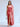 Elegant Asymmetrical Bridesmaid Dress with Drop Train - Coral
