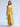 Elegant Asymmetrical Bridesmaid Dress with Drop Train - Yellow