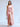 Elegant Asymmetrical Bridesmaid Dress with Drop Train - Pink