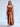 Elegant Asymmetrical Bridesmaid Dress with Drop Train - Burnt Orange