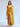 Elegant Asymmetrical Bridesmaid Dress with Drop Train - Mustard Yellow