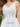 Tank Lace Corset Illusion Long A-Line Wedding Dress - Ivory