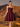 Leaf Embroidery Boned Ball Gown Mini Prom Bridal Gown Dress - Burgundy