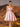 Leaf Embroidery Boned Ball Gown Mini Prom Bridal Gown Dress - Dirty Pink