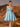 Leaf Embroidery Boned Ball Gown Mini Prom Bridal Gown Dress - Baby Blue