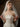 Lace Mid-length White Veil - White