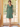 Long Sleeves Pleated Midi Mother of the Bride Dress