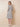 2 Pieces Chiffon Knee Length A-Line Midi Mother of the Bride Dress in Silver