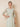 Sheer 3/4 Long Sleeve Lace Chiffon A-Line Mother of the Bride Dress in Agave