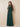 Sequin Lace Flutter Sleeve Chiffon Maxi Mother of the Bride Dress in Teal