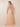 3/4 Long Sleeves Chiffon Lace V-Neck A-Line Mother of the Bride Dress in Peach
