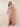 Sequin Lace Chiffon A-Line Slit Mother of the Bride Dress with Sleeve in Dusty Rose