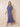 Flutter Sleeve Chiffon Ankle Length A-Line Mother of the Bride Dress in Steel Blue
