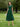 Sequin Lace Sheer Short Sleeve Formal Mother of the Bride Dress in Emerald Green