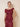 Off the Shoulder Sequin Sheath Long Mother of the Bride Dress with Cap Sleeve in Burgundy