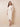 Lace Long Sleeve Chiffon Tiered Tea Length Mother of the Bride Dress with Wrap in Ivory
