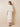 Lace Long Sleeve Chiffon Tiered Tea Length Mother of the Bride Dress with Wrap in Ivory